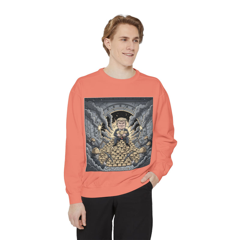 Pixel Treasure Unisex Sweatshirt - Comfy Apparel for Gamers, Retro Gift, Cozy Layer, Arcade Style, Unique Fashion