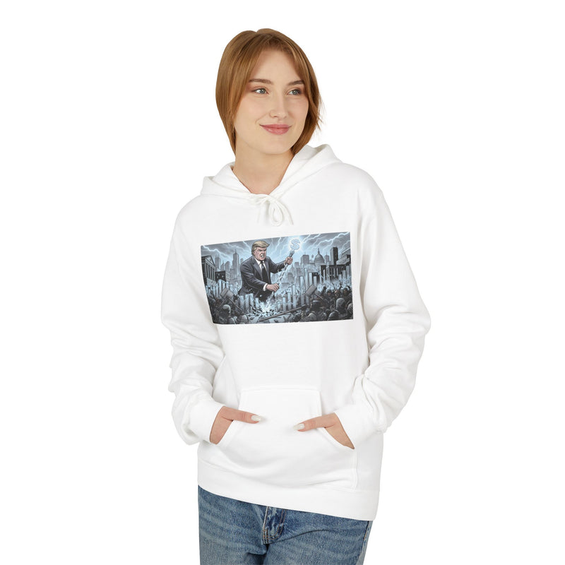 Urban Nightmare Fleece Hoodie - Unisex, Soft and Cozy, Perfect for Casual Wear, Gifts, Halloween, & Streetwear Style