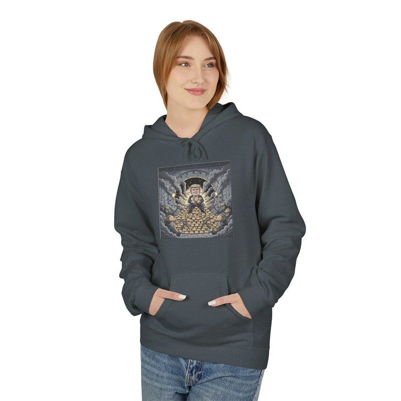 Treasure Seekers Fleece Hoodie | Cozy Graphic Sweatshirt for Adventure Lovers, Gift for Gamers, Unisex Apparel, Casual Everyday Wear