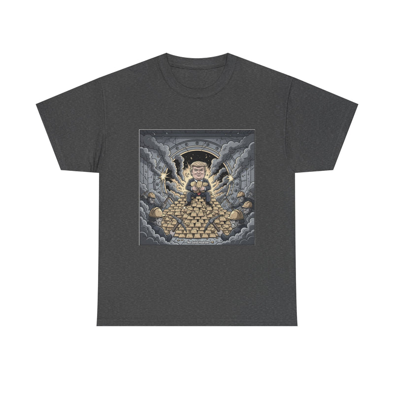 Fortune Buddha Tee - Unisex Heavy Cotton T-Shirt, Spiritual Gift, Casual Wear, Good Luck Shirt, Unique Graphic Tee, Birthday Gift