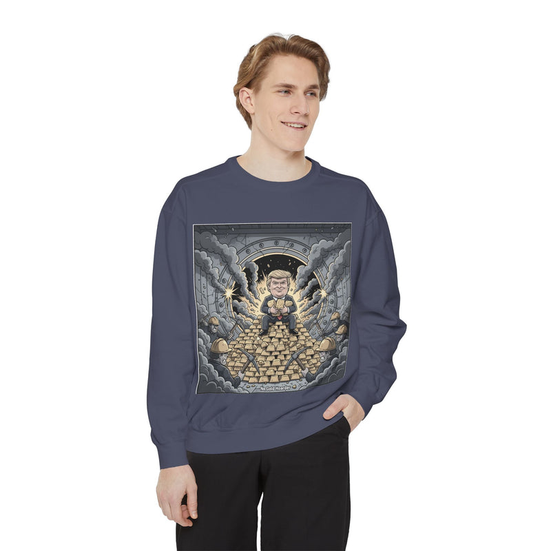 Pixel Treasure Unisex Sweatshirt - Comfy Apparel for Gamers, Retro Gift, Cozy Layer, Arcade Style, Unique Fashion