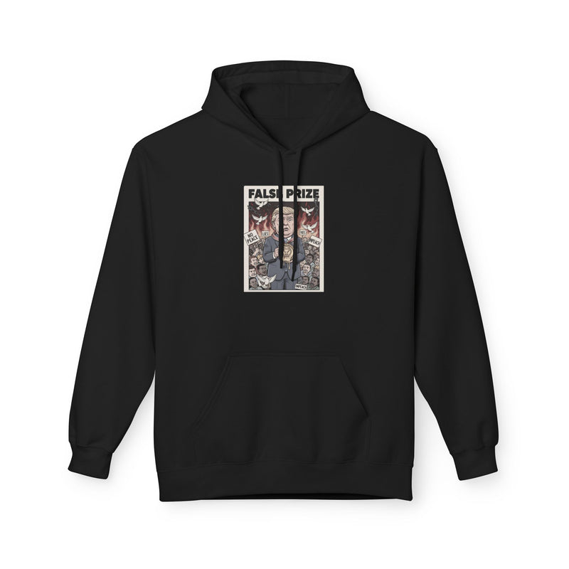 Unisex Fleece Hoodie with Retro Comic Design | Cozy Gift for Comic Lovers, Casual Wear, Street Style, Perfect for All Seasons