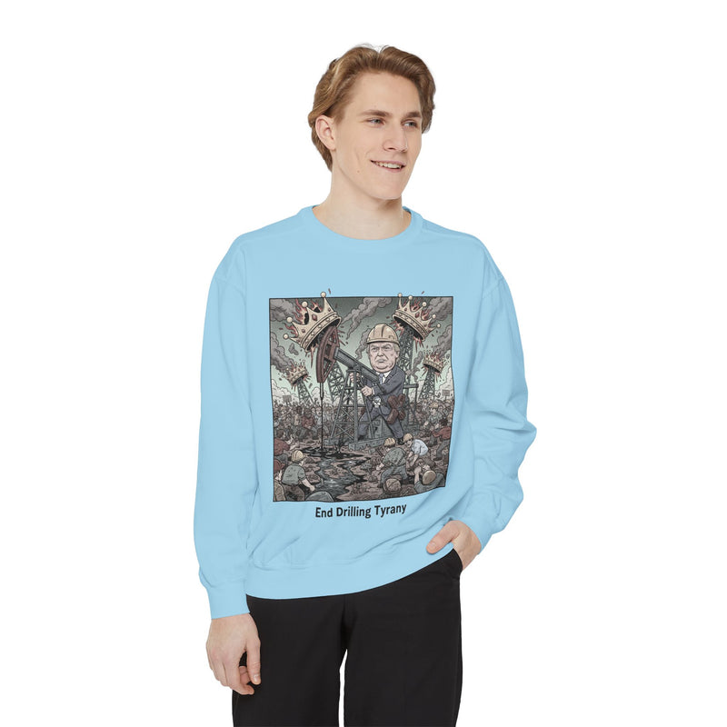 Eco-Conscious Unisex Sweatshirt, Perfect for Activists, Gift for Eco-Warriors, Sustainable Fashion, Art of Protest