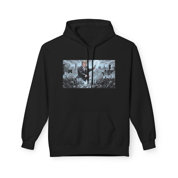 Urban Nightmare Fleece Hoodie - Unisex, Soft and Cozy, Perfect for Casual Wear, Gifts, Halloween, & Streetwear Style