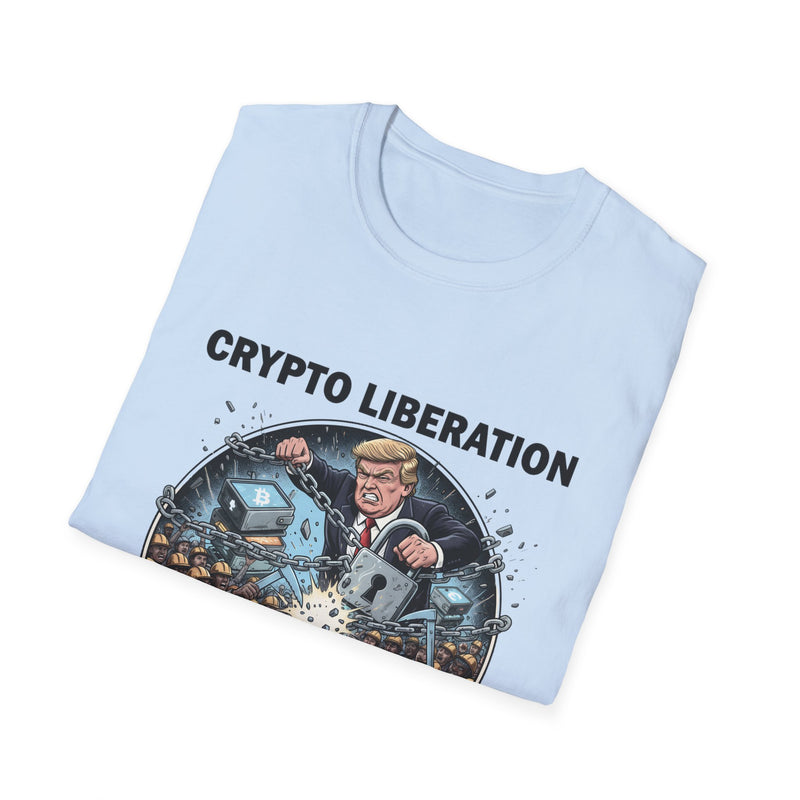 Crypto Liberation T-Shirt | Unisex Softstyle Tee for Crypto Enthusiasts, Casual Wear, Gift for Blockchain Fans, Trendy Graphic Shirt, [...]