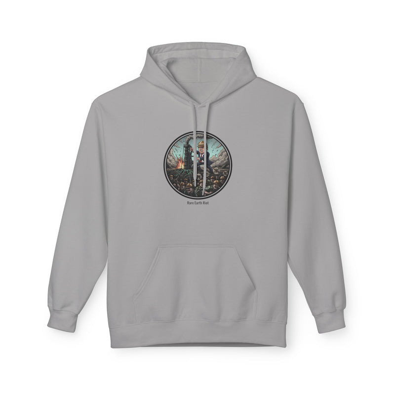 Cozy Artistic Hoodie with Scenic Print, Unisex Fleece Pullover, Perfect for Relaxing, Gift for Nature Lovers, Casual Wear, Autumn Vibe