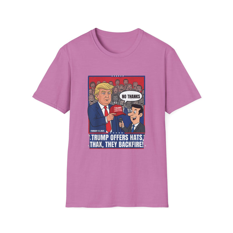 Trump Satire T-Shirt, Funny Graphic Tee, Unisex Humor Shirt, Political Gift, Casual Wear for Events