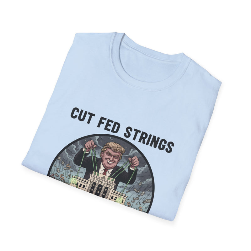 Trump-Inspired Graphic Tee, Funny Political Shirt, Unisex Softstyle T-Shirt for Activists, Gift for Friends, Casual Wear