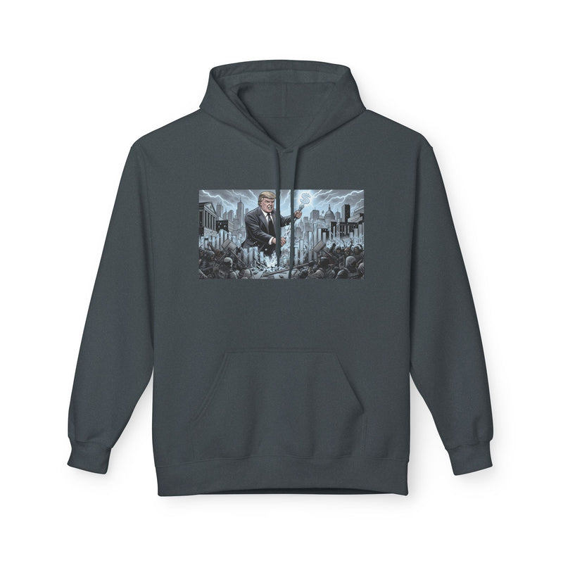 Urban Nightmare Fleece Hoodie - Unisex, Soft and Cozy, Perfect for Casual Wear, Gifts, Halloween, & Streetwear Style