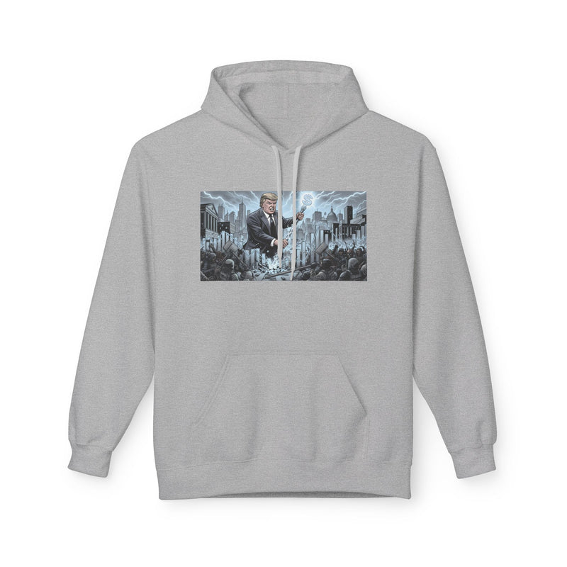 Urban Nightmare Fleece Hoodie - Unisex, Soft and Cozy, Perfect for Casual Wear, Gifts, Halloween, & Streetwear Style