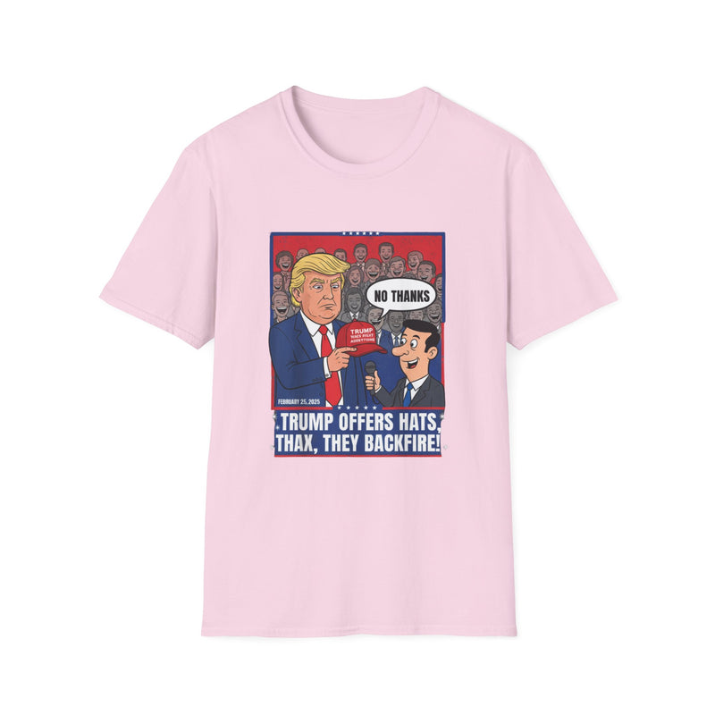 Trump Satire T-Shirt, Funny Graphic Tee, Unisex Humor Shirt, Political Gift, Casual Wear for Events