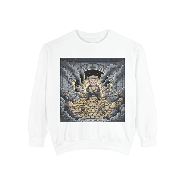 Pixel Treasure Unisex Sweatshirt - Comfy Apparel for Gamers, Retro Gift, Cozy Layer, Arcade Style, Unique Fashion