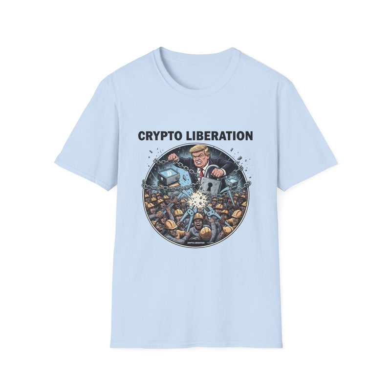 Crypto Liberation T-Shirt | Unisex Softstyle Tee for Crypto Enthusiasts, Casual Wear, Gift for Blockchain Fans, Trendy Graphic Shirt, [...]