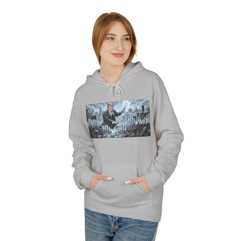 Urban Nightmare Fleece Hoodie - Unisex, Soft and Cozy, Perfect for Casual Wear, Gifts, Halloween, & Streetwear Style