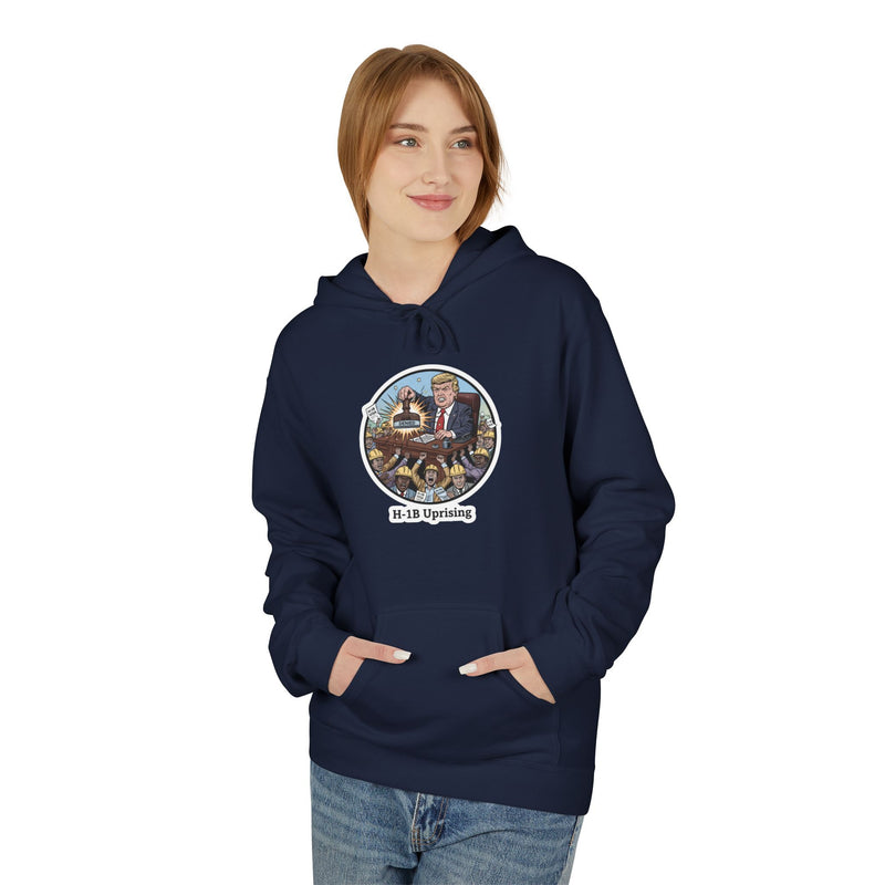 Urban Uprising Graphic Hoodie | Cozy Streetwear, Unisex Fleece, Casual Fashion, Perfect Gift for Adventurers, Everyday Wear