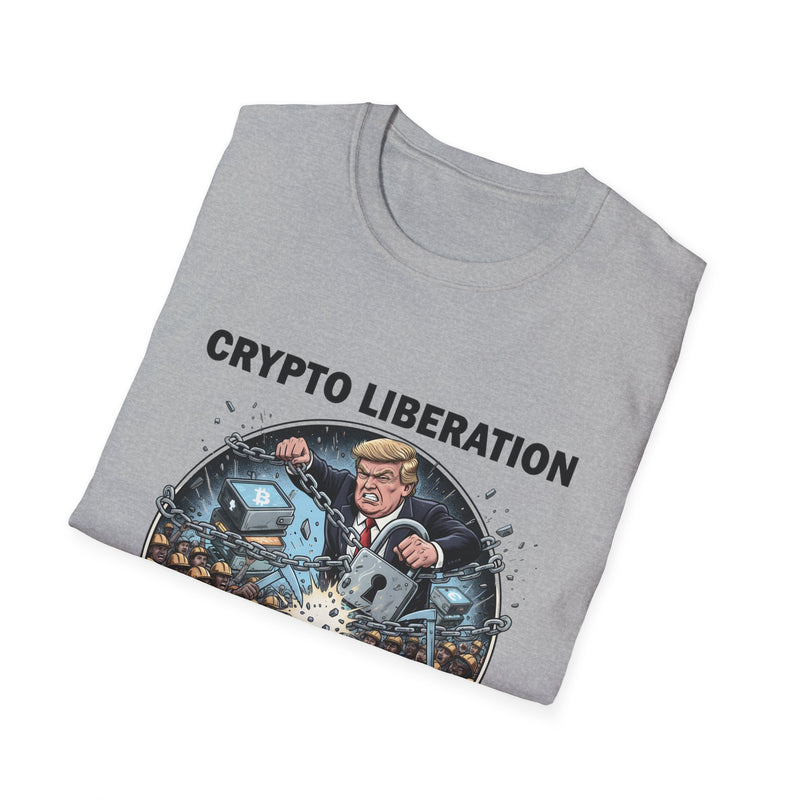Crypto Liberation T-Shirt | Unisex Softstyle Tee for Crypto Enthusiasts, Casual Wear, Gift for Blockchain Fans, Trendy Graphic Shirt, [...]