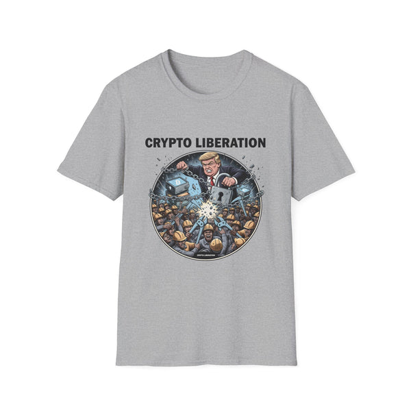 Crypto Liberation T-Shirt | Unisex Softstyle Tee for Crypto Enthusiasts, Casual Wear, Gift for Blockchain Fans, Trendy Graphic Shirt, [...]