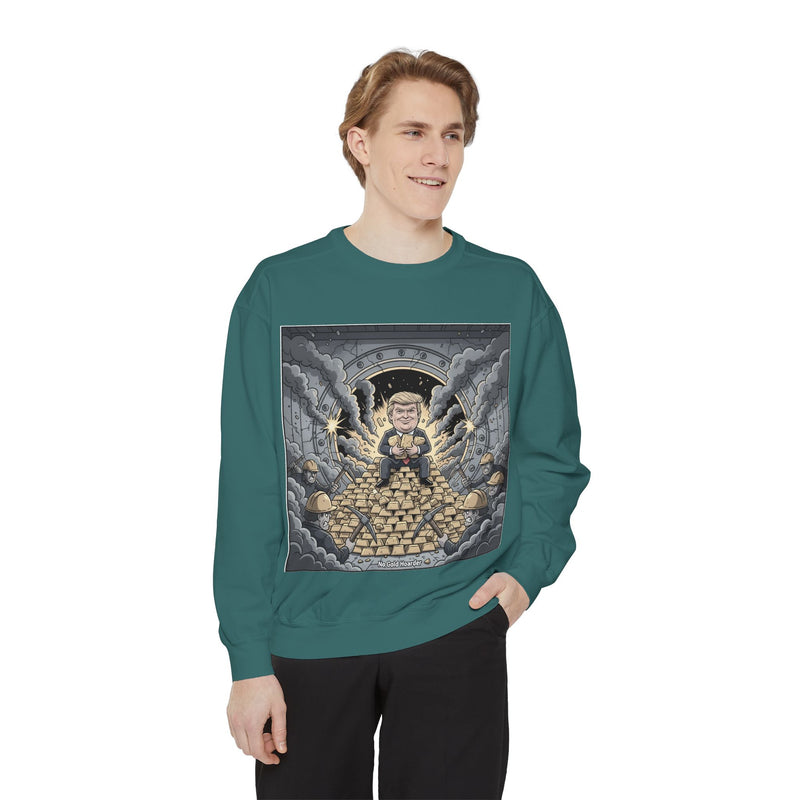 Pixel Treasure Unisex Sweatshirt - Comfy Apparel for Gamers, Retro Gift, Cozy Layer, Arcade Style, Unique Fashion