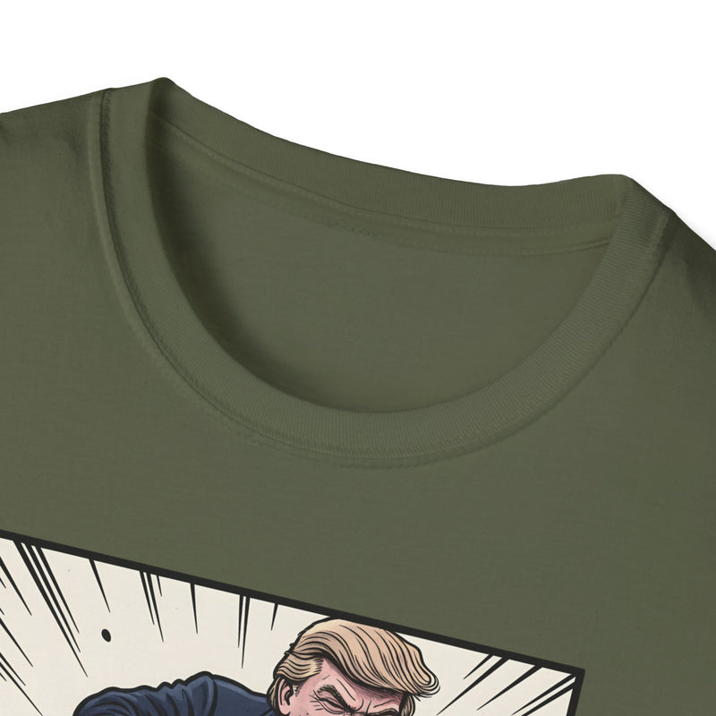 Vintage-Inspired Unisex Softstyle T-Shirt, Retro Art Tee, Funny Political T-Shirt, Graphic Tee for Casual Wear, Gift for Political [...]