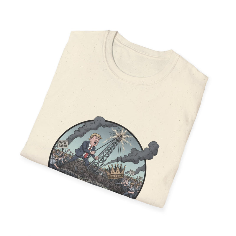 Bury Rare Earth King Unisex T-Shirt | Softstyle, Casual Wear, Gift for Any Occasion, Graphic Tee, Eco-Friendly Fashion