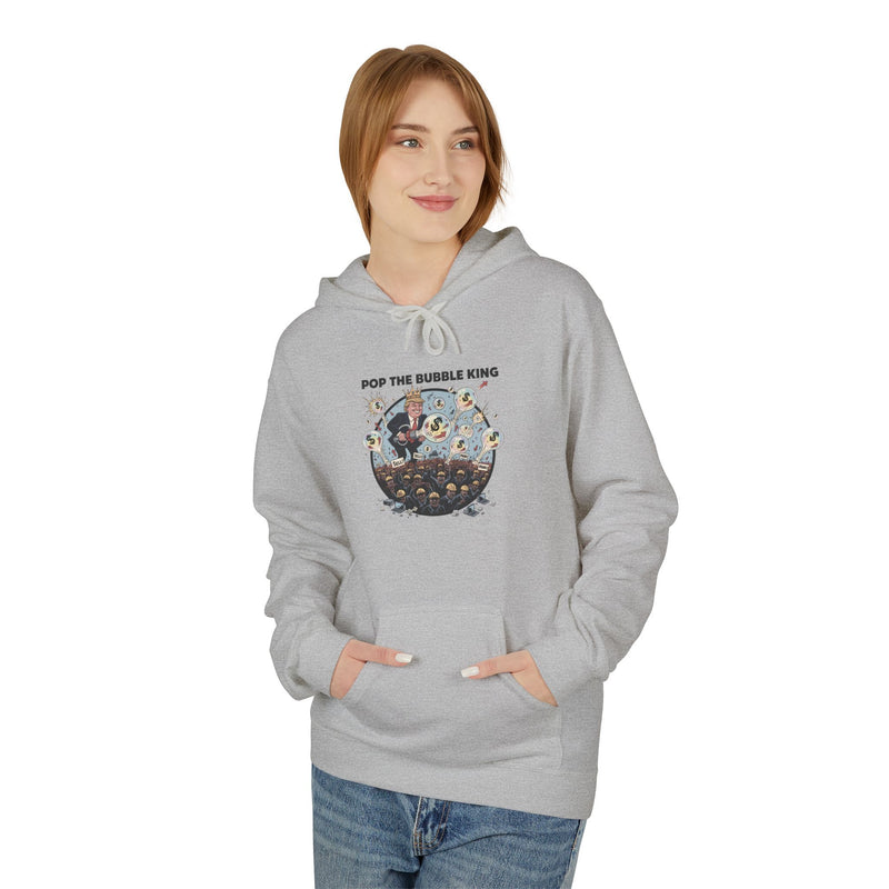 Creative Pop Art Fleece Hoodie - Perfect for Gift, Cozy Wear, Casual Style, Unique Design, Unisex Apparel