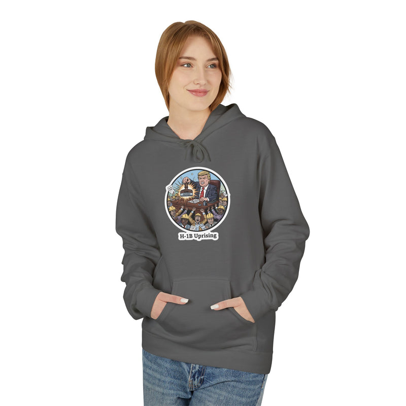Urban Uprising Graphic Hoodie | Cozy Streetwear, Unisex Fleece, Casual Fashion, Perfect Gift for Adventurers, Everyday Wear