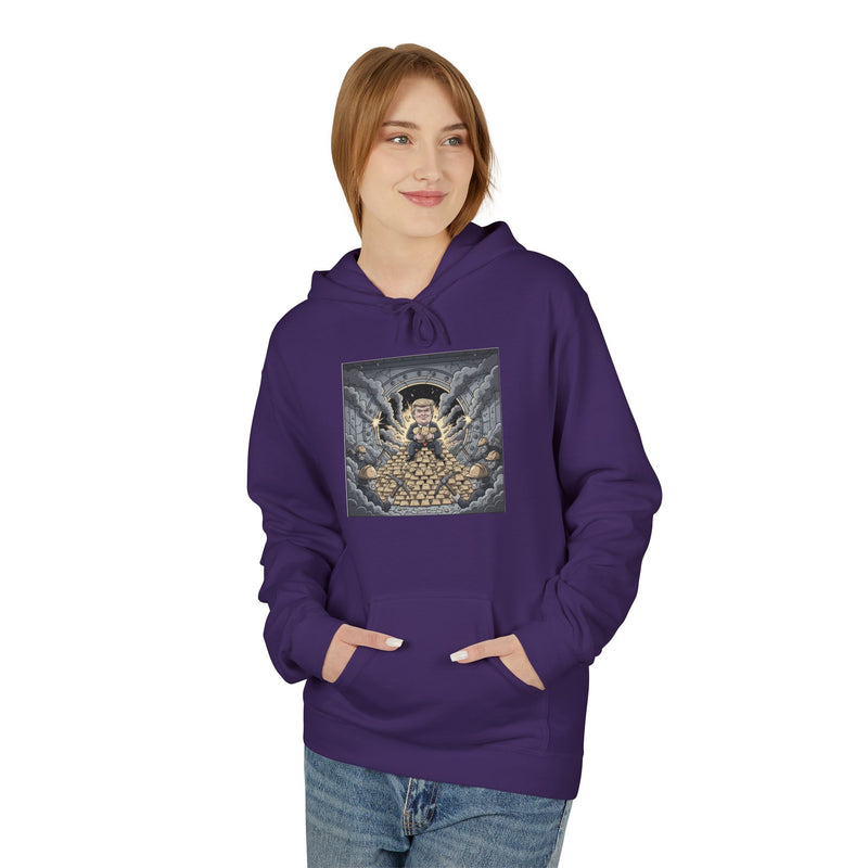 Treasure Seekers Fleece Hoodie | Cozy Graphic Sweatshirt for Adventure Lovers, Gift for Gamers, Unisex Apparel, Casual Everyday Wear