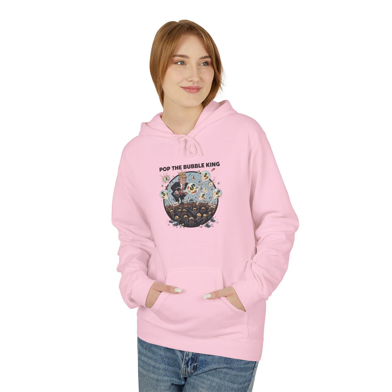 Creative Pop Art Fleece Hoodie - Perfect for Gift, Cozy Wear, Casual Style, Unique Design, Unisex Apparel