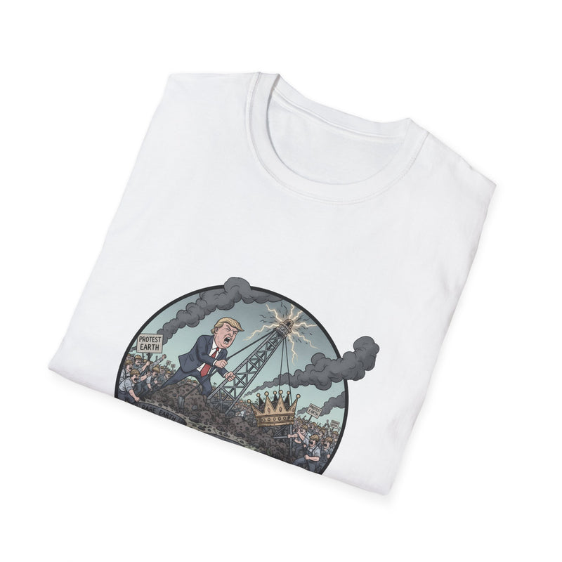 Bury Rare Earth King Unisex T-Shirt | Softstyle, Casual Wear, Gift for Any Occasion, Graphic Tee, Eco-Friendly Fashion