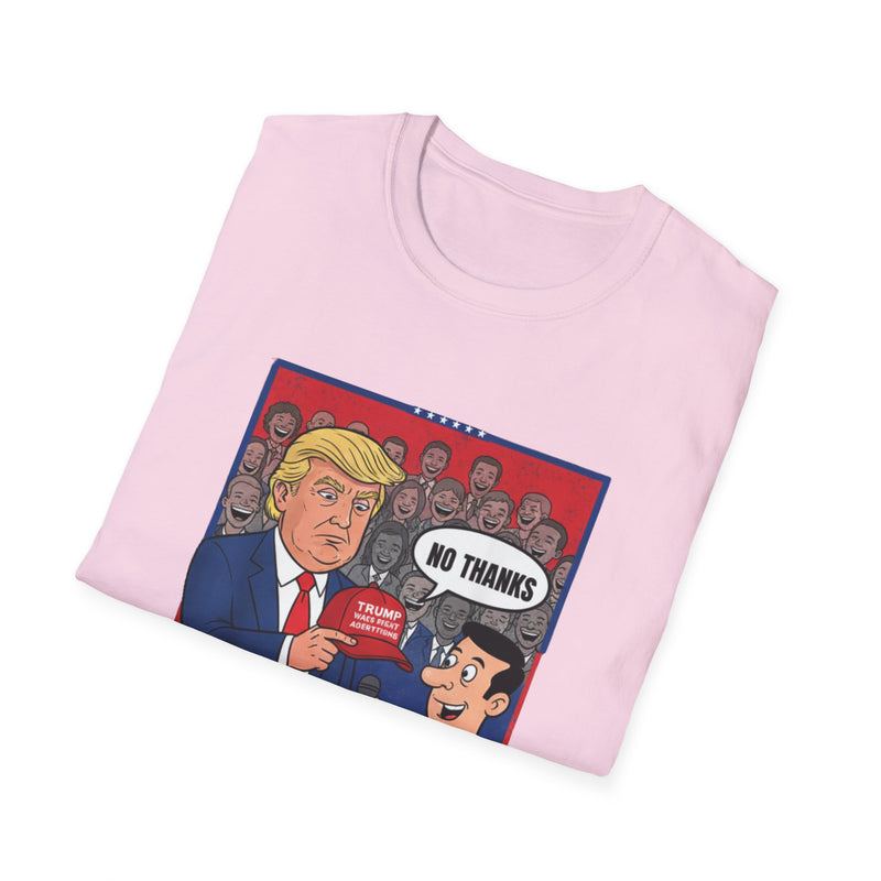 Trump Satire T-Shirt, Funny Graphic Tee, Unisex Humor Shirt, Political Gift, Casual Wear for Events