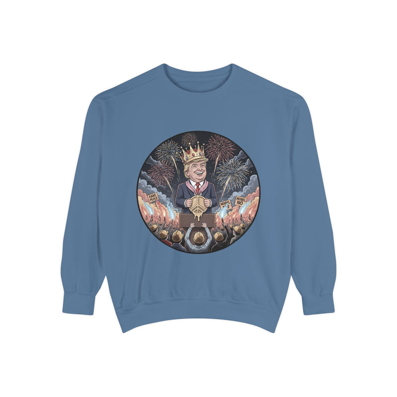 Festive Graphic Sweatshirt for Celebrations, Unisex Gift for Birthdays, Casual Wear, Party Attire, Cozy Relaxation