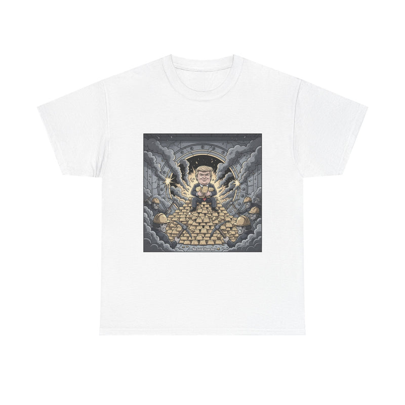 Fortune Buddha Tee - Unisex Heavy Cotton T-Shirt, Spiritual Gift, Casual Wear, Good Luck Shirt, Unique Graphic Tee, Birthday Gift