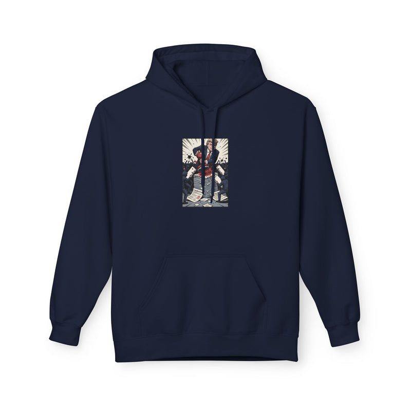 Cozy Unisex Fleece Hoodie with Unique Art Design | Perfect for Everyday Wear, Gifts, and Casual Outings
