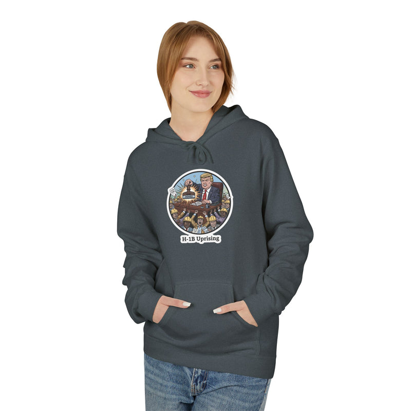Urban Uprising Graphic Hoodie | Cozy Streetwear, Unisex Fleece, Casual Fashion, Perfect Gift for Adventurers, Everyday Wear