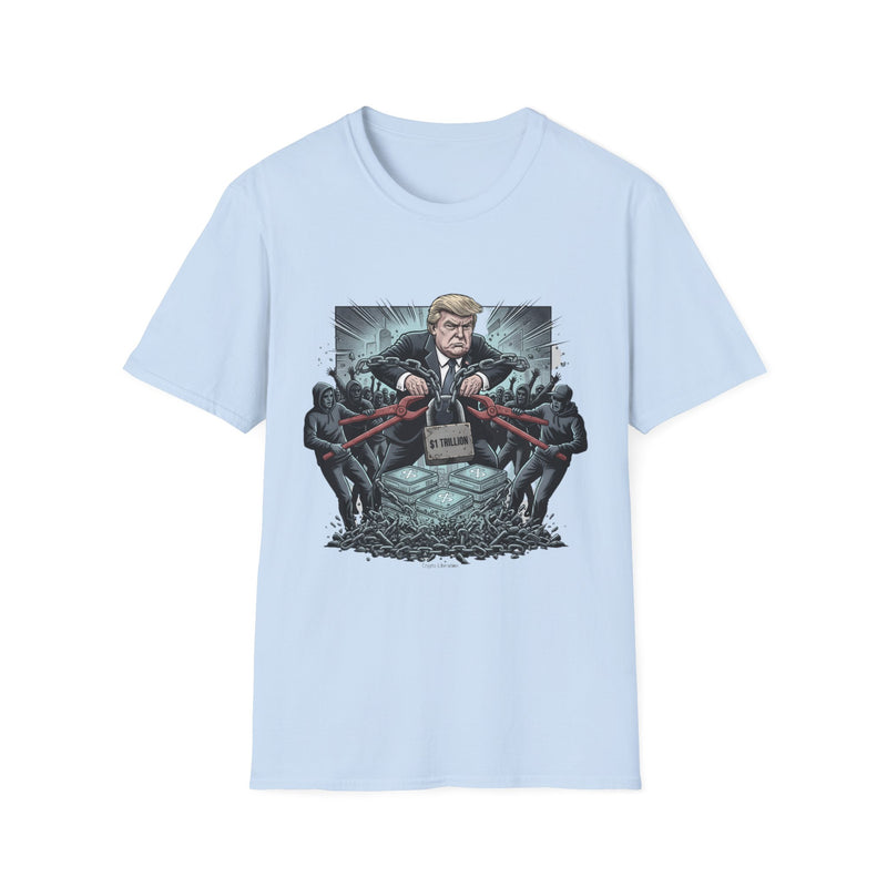 Political Satire T-Shirt, Unisex Graphic Tee, Humor Apparel, Trendy Statement Shirt, Gift for Activists, Unique Casual Wear