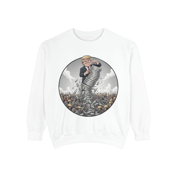 Humorous Political Sweatshirt for Men and Women, Unisex Gift, Trendy Pullover, Casual Outfit, Statement Fashion