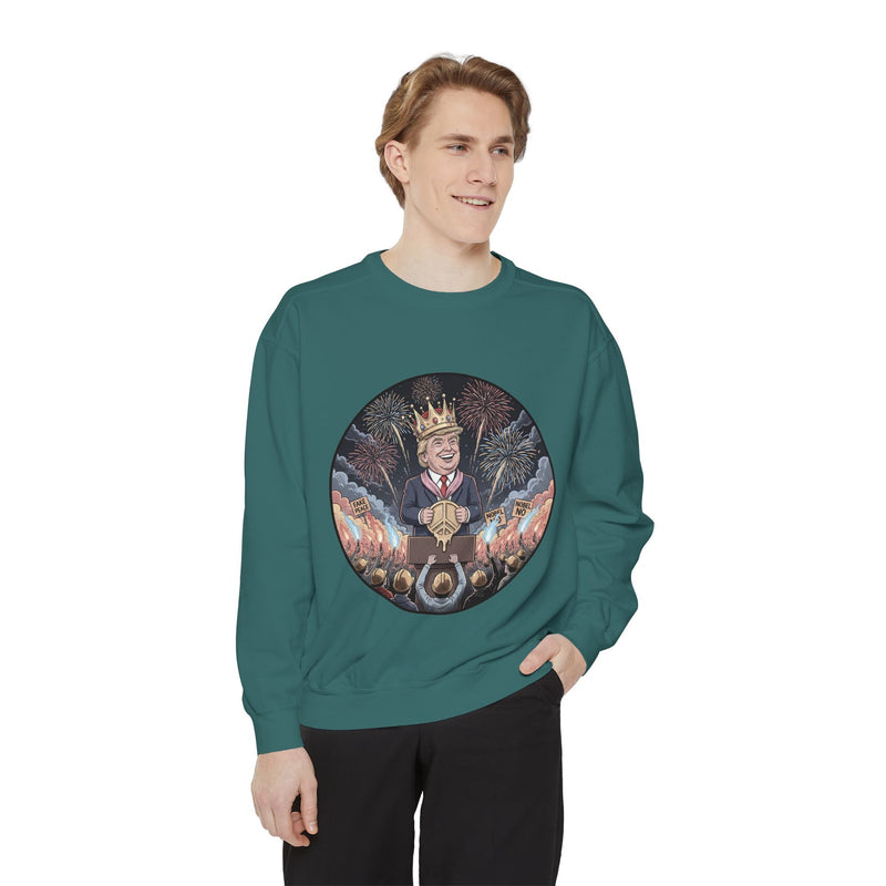 Festive Graphic Sweatshirt for Celebrations, Unisex Gift for Birthdays, Casual Wear, Party Attire, Cozy Relaxation