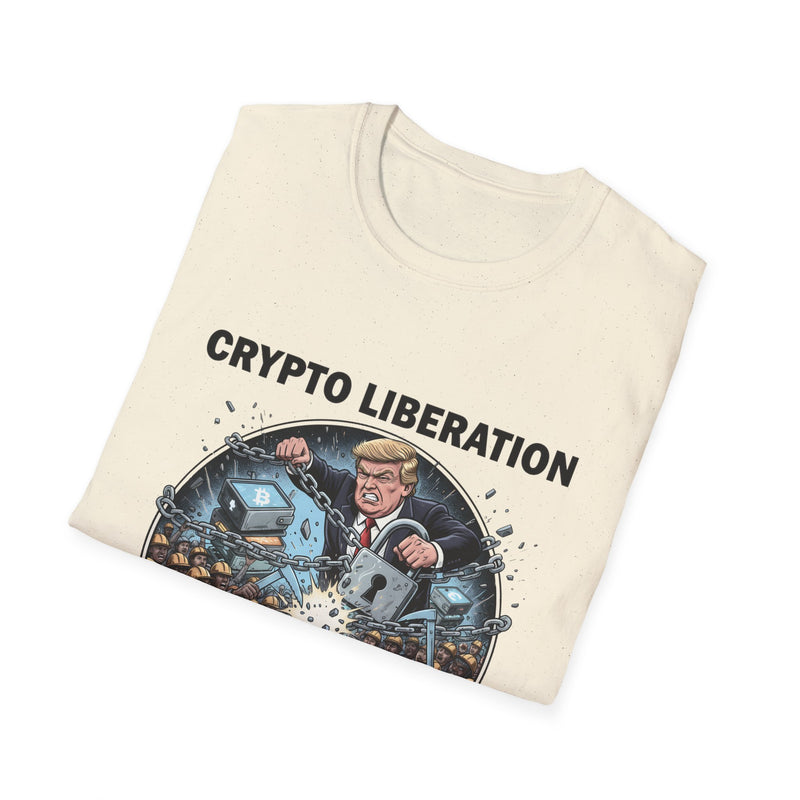 Crypto Liberation T-Shirt | Unisex Softstyle Tee for Crypto Enthusiasts, Casual Wear, Gift for Blockchain Fans, Trendy Graphic Shirt, [...]