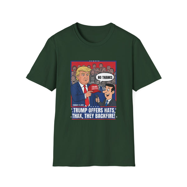 Trump Satire T-Shirt, Funny Graphic Tee, Unisex Humor Shirt, Political Gift, Casual Wear for Events