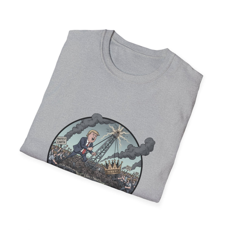 Bury Rare Earth King Unisex T-Shirt | Softstyle, Casual Wear, Gift for Any Occasion, Graphic Tee, Eco-Friendly Fashion