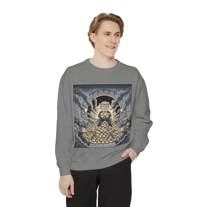 Pixel Treasure Unisex Sweatshirt - Comfy Apparel for Gamers, Retro Gift, Cozy Layer, Arcade Style, Unique Fashion
