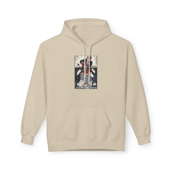 Cozy Unisex Fleece Hoodie with Unique Art Design | Perfect for Everyday Wear, Gifts, and Casual Outings