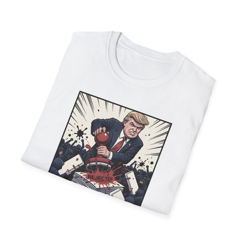 Vintage-Inspired Unisex Softstyle T-Shirt, Retro Art Tee, Funny Political T-Shirt, Graphic Tee for Casual Wear, Gift for Political [...]