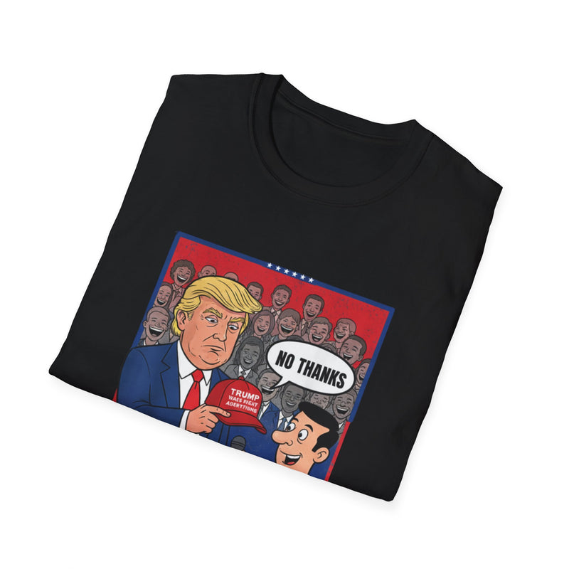 Trump Satire T-Shirt, Funny Graphic Tee, Unisex Humor Shirt, Political Gift, Casual Wear for Events