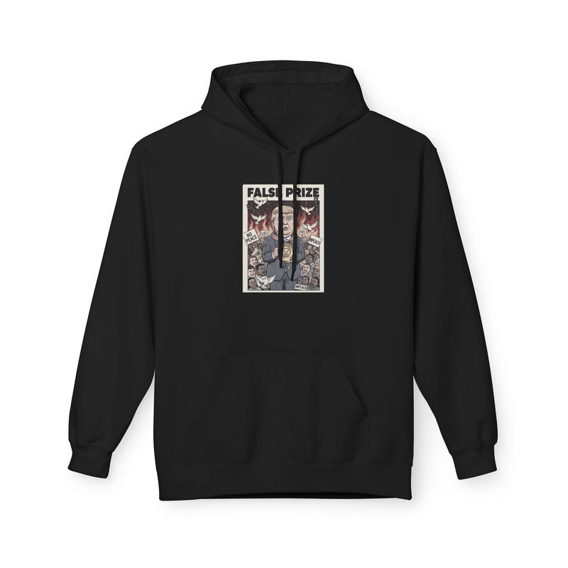 Unisex Fleece Hoodie with Retro Comic Design | Cozy Gift for Comic Lovers, Casual Wear, Street Style, Perfect for All Seasons