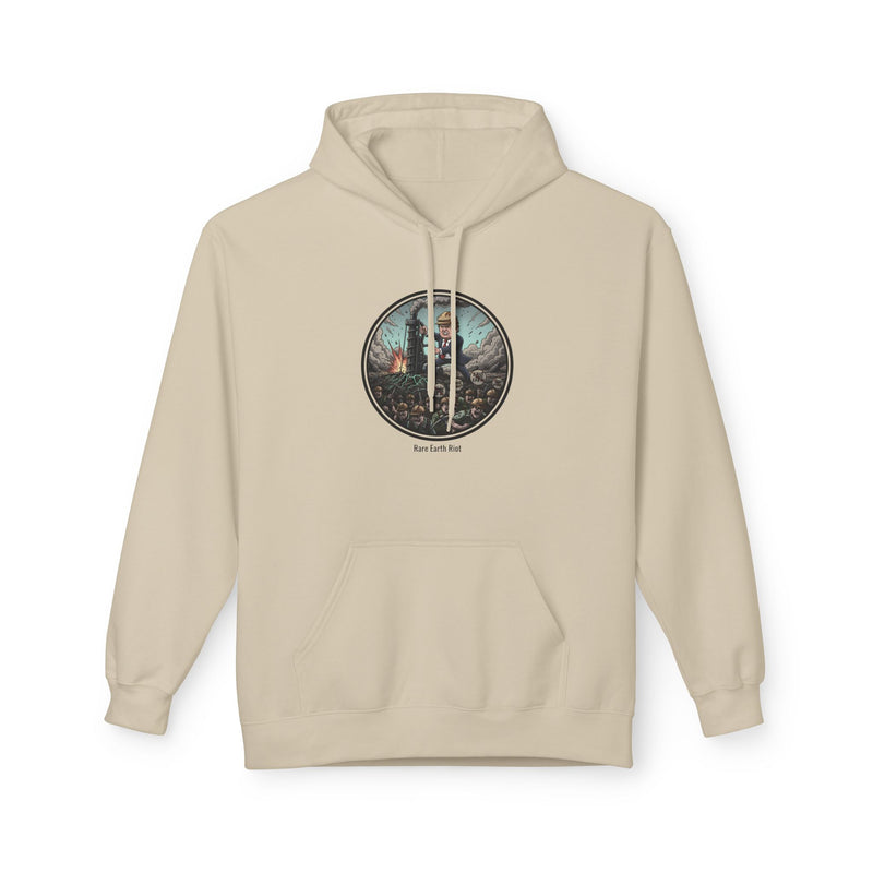 Cozy Artistic Hoodie with Scenic Print, Unisex Fleece Pullover, Perfect for Relaxing, Gift for Nature Lovers, Casual Wear, Autumn Vibe