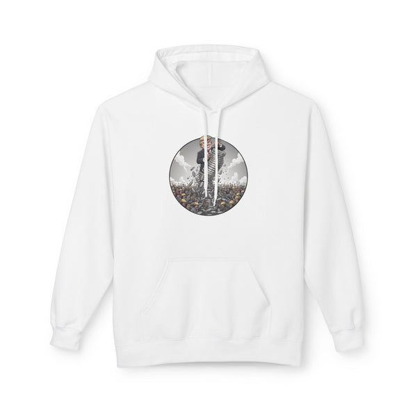 Epic Nature Scene Unisex Fleece Hoodie, Gift for Adventurers, Cozy Outdoor Wear, Nature Lover Apparel, Fall Fashion