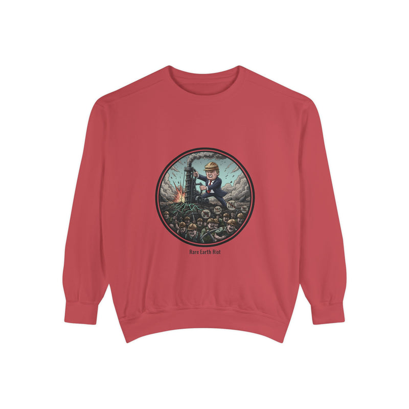 Unisex Garment-Dyed Sweatshirt with Quirky Cartoon Design, Trendy Casual Wear, Gift for Halloween, Unique Lounge Wear, Eco-Friendly [...]