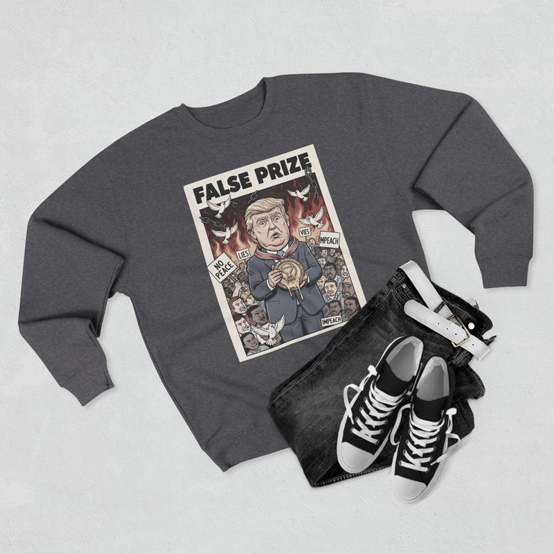 Trump Inspired Sweatshirt, Funny Gift, Graphic Crewneck, Unisex Apparel, Political Comedy Top, Statement Sweatshirt