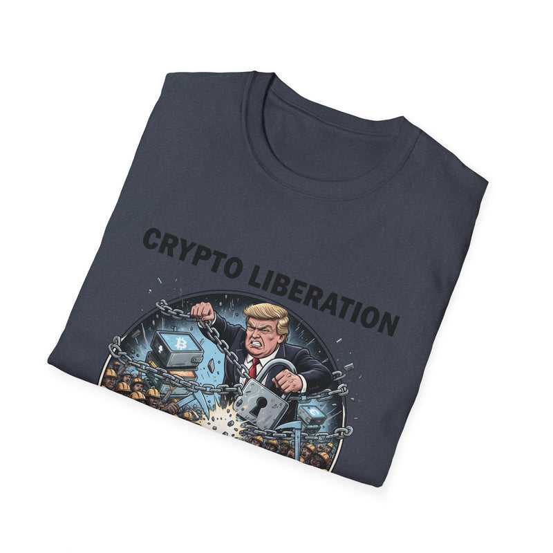 Crypto Liberation T-Shirt | Unisex Softstyle Tee for Crypto Enthusiasts, Casual Wear, Gift for Blockchain Fans, Trendy Graphic Shirt, [...]
